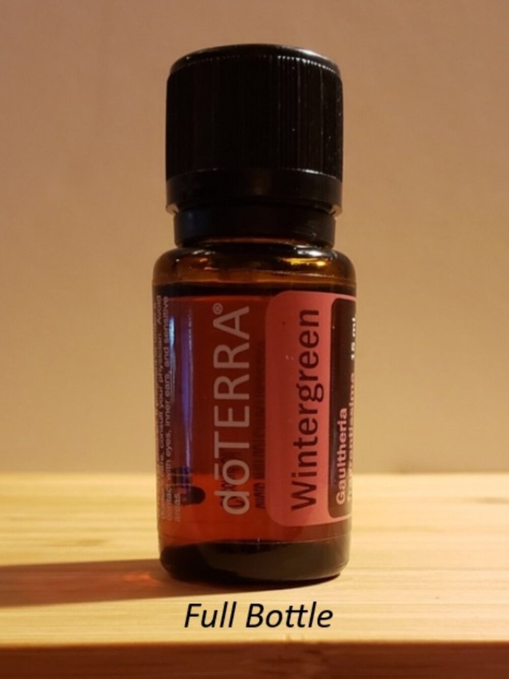 Wintergreen Essential Oil by do TERRA - Full 15mL Bottle